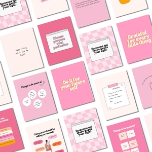 Positive Instagram Zitat Vorlagen Canva Bearbeitbar Erhebende Social Media Posts für Small Biz persönliche Marken Motivational Content Pack