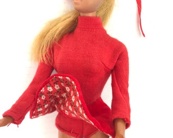 Barbie Doll Ice Breaker Outfit #942 Skirt Blouse Skates