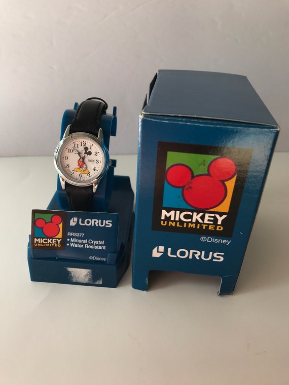 Mickey Unlimited Disney Lorus Watch