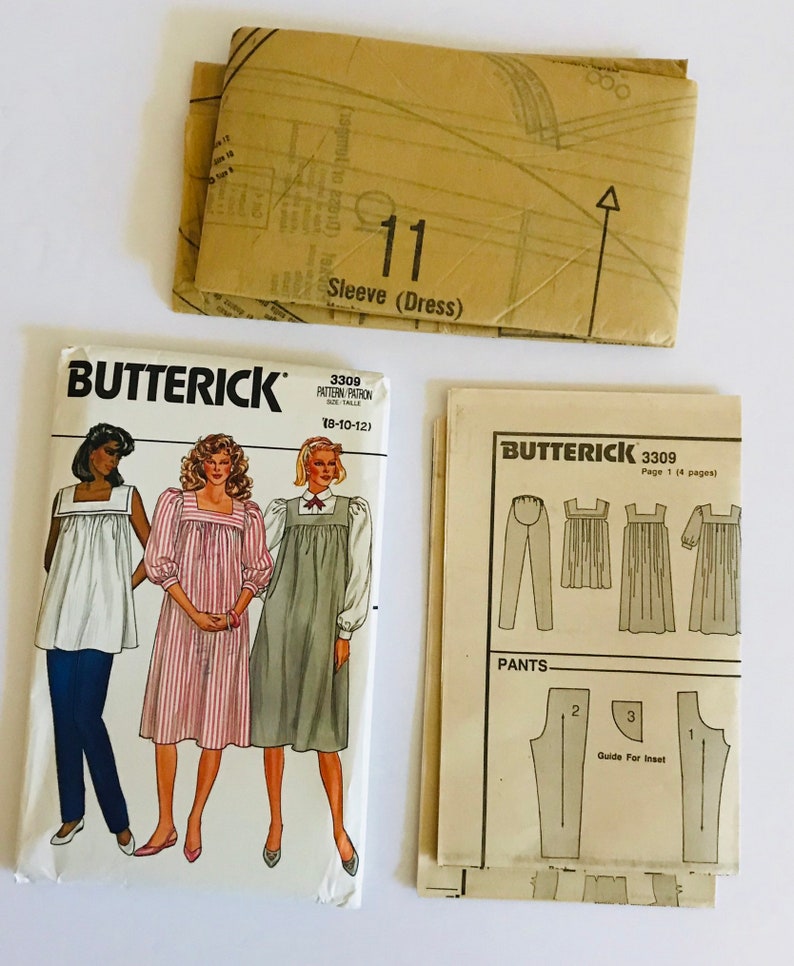 Sewing Patterns Butterick 3309 6507 Simplicity 9032 9142 - Etsy