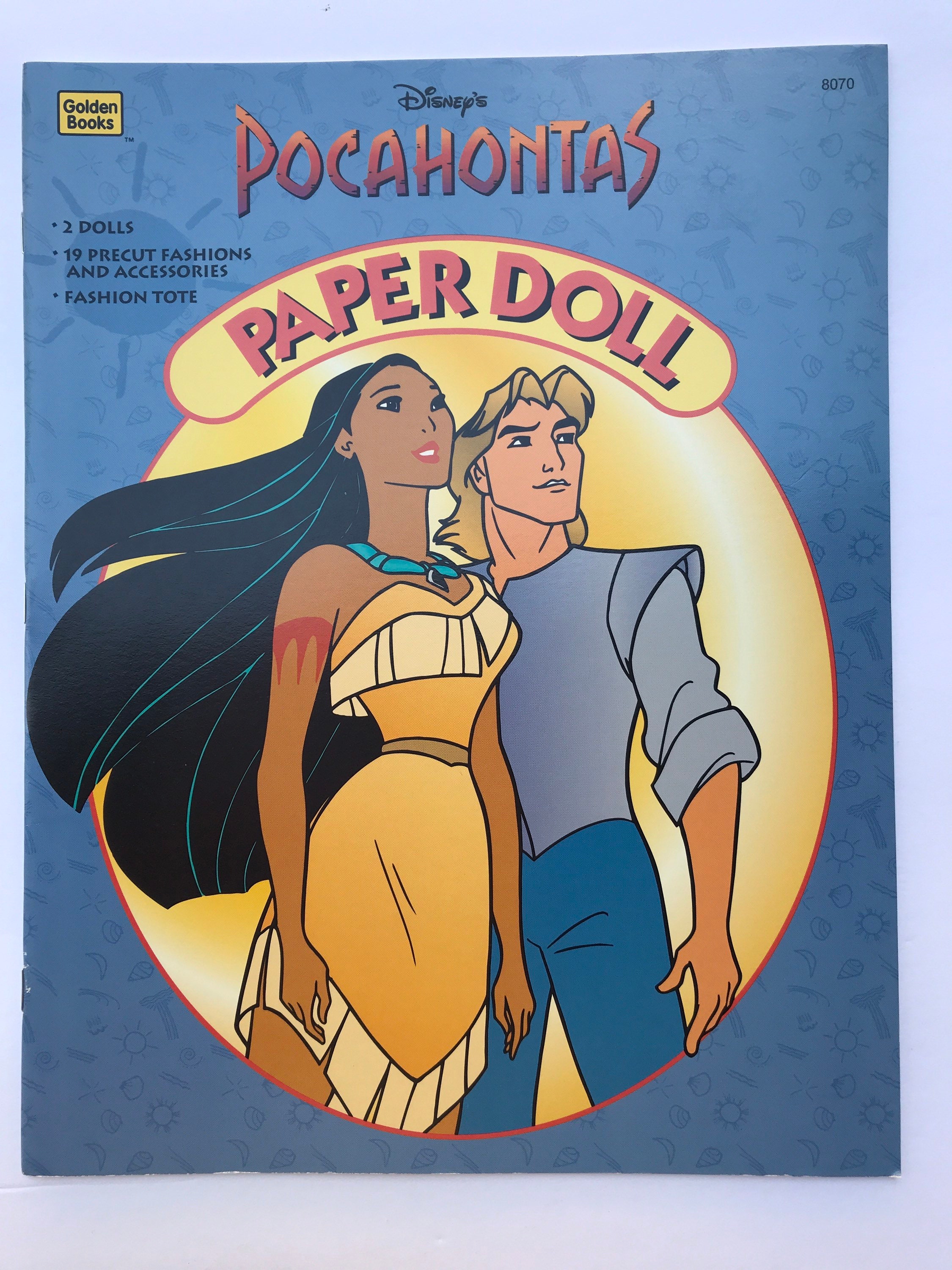 Pocahontas paper doll on sale