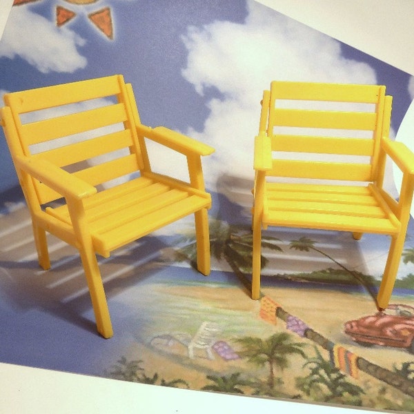 1977 Durable Patio Chairs