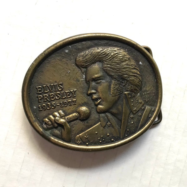 Elvis Presley Belt Buckle - Etsy