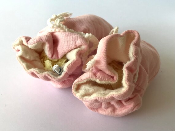 Pink Baby Booties Shoes Mrs. Day’s Ideal Baby Sho… - image 9