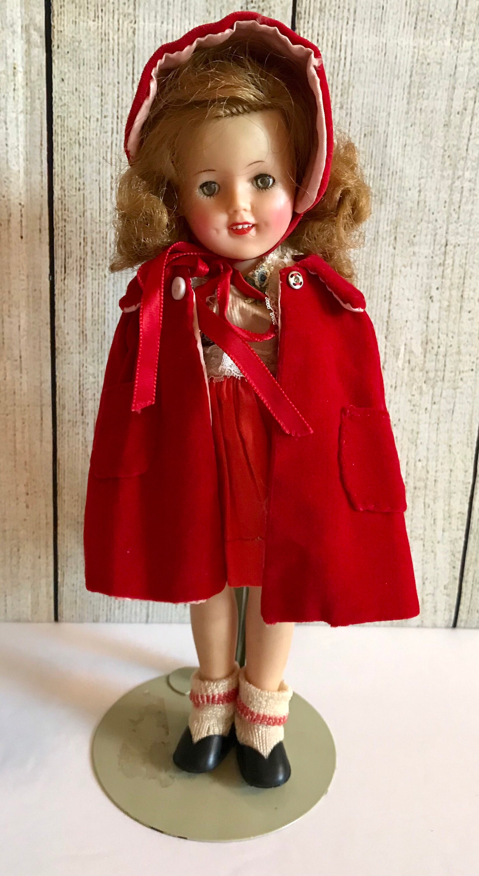 Shirley Temple Ideal Vintage Doll ST-12 Red Outfit - Etsy