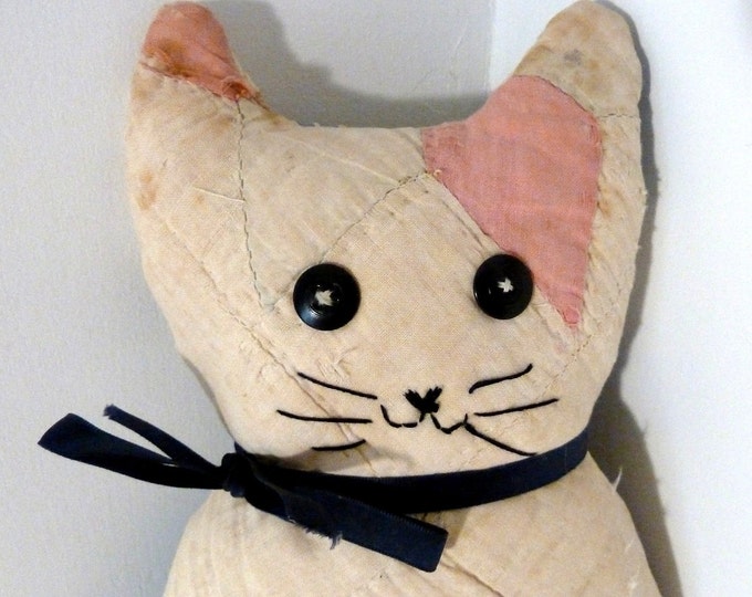 Quilt Cat Pillow Etsy