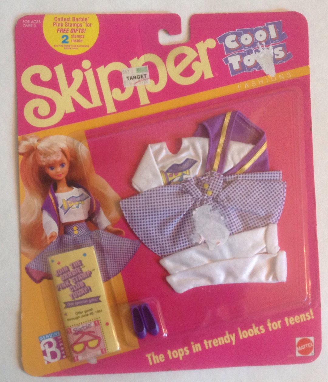 Skipper 1989 Cool Tops Fashions 9089 - Etsy