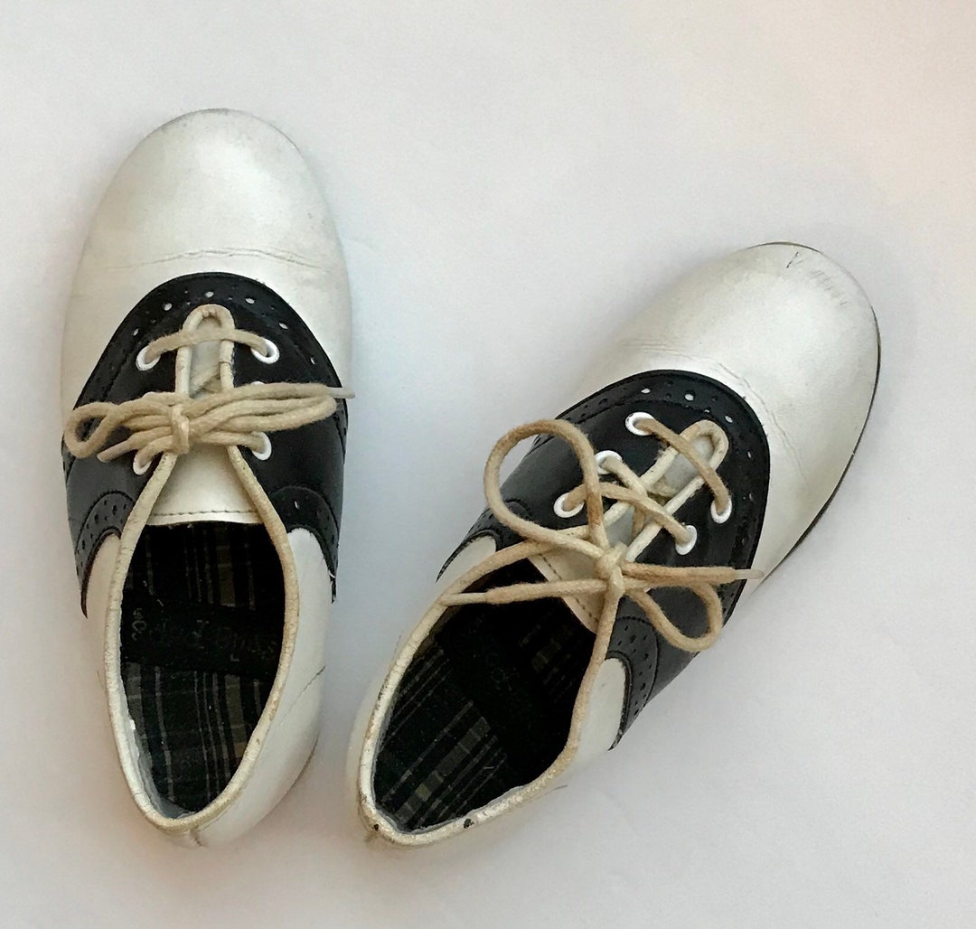 Toddler Vintage Soda Pops Oxford Saddle Shoes Size 9 - Etsy