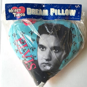 Elvis Presley Heart Throb Dream Pillow 1991 Nikry