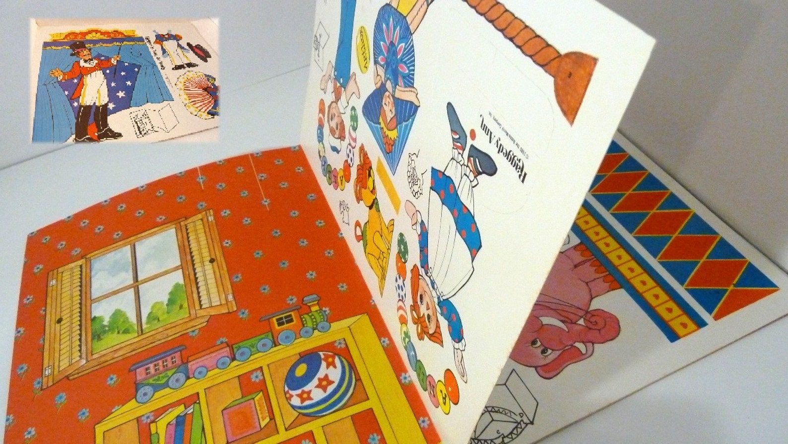 Raggedy Ann and Andy Circus Play Day 1980 | Etsy