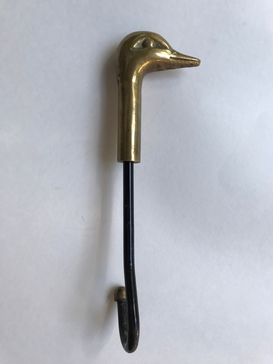 Brass Duck Fireplace Hook Damper Pull Tool Etsy
