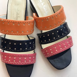 Diane Von Furstenberg DVF The Color Authority Sandals Size 7