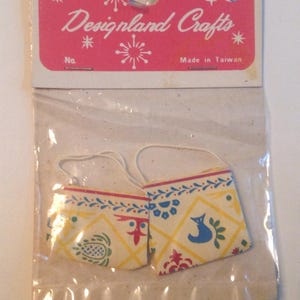 Designland Crafts Two Miniature Paper Shopping Bags
