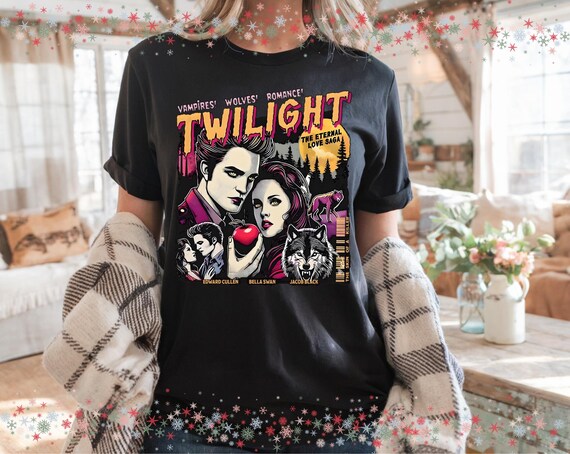 Comic inspired Twilight T-shirt, Twilight Vampire shirt