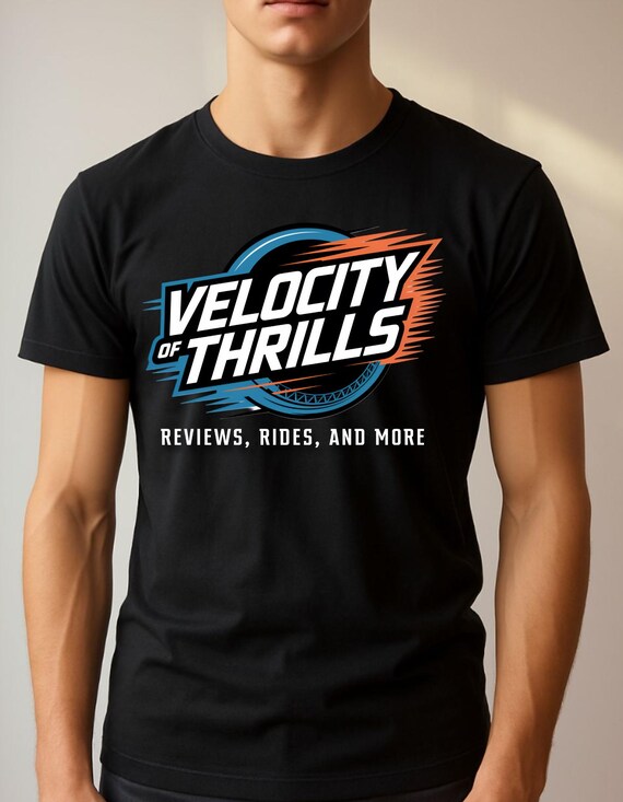 Velocity of Thrills T-Shirt: Amusement Park Reviews & Videos