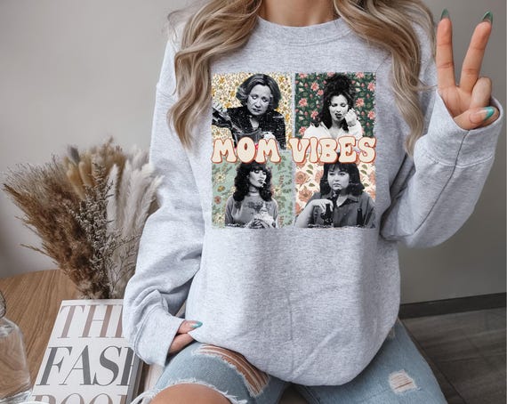 Mom vibes 90s sitcom moms sweatshirt