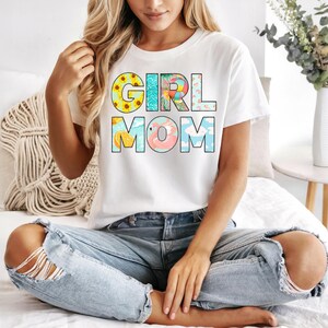 Digital Png File Girl Mom Summer Print,  Checker Retro Printable Dtf Dtg Waterslide Sublimation Design INSTANT DOWNLOAD