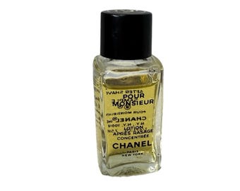 Pour Monsieur Lotion Apres Rasage Concentrate CHANEL Paris  1/4 Oz 7.5 Ml