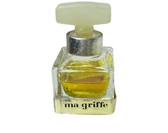 vintage miniature bottle of Ma Griffe by Carven Mini Splash