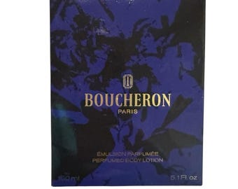 Boucheron Paris Perfumed Body Lotion (Émulsion Parfumée) Vintage Original Sealed