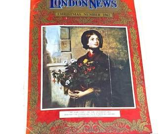 1962 ILLUSTRATED London News Christmas Issue Number 6472 (Vol. 241) Vintage HTF