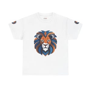 Lion Tee, Lion Shirt, Lion Portrait Graphic Tee, Wildlife T-Shirt, Jungle Animal Shirt