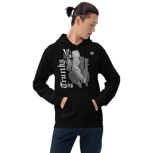 Future Trunks&#39; Blade of Hope Black Hoodie