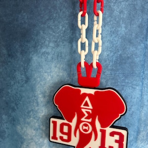 Delta Sigma Theta 3D Hype Chain