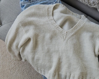 Patrón de tejido de camiseta Nordwind