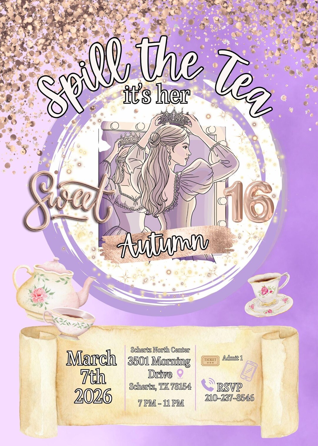 Custom Party Invites - Etsy
