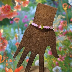 Flower Beaded Bracelet