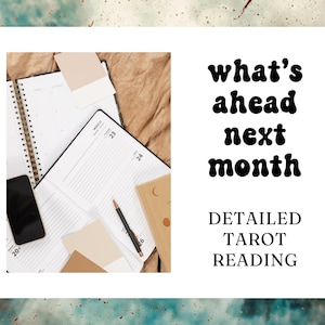 Month Ahead Tarot Reading | Next 30 Days Forecast Tarot | Honest, Intuitive Tarot Reading + Journal Prompts | Audio or PDF in 1–2 Days