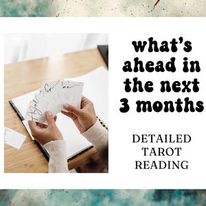 3-Month Tarot Forecast | What's Coming in the Next Quarter | Honest, Intuitive Tarot Reading + Journal Prompts | Audio or PDF in 1–2 Days