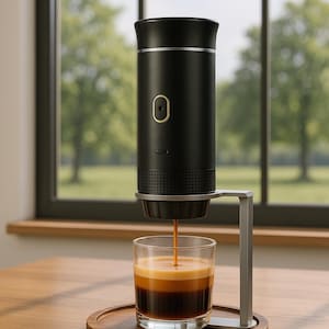 Mini cafetera portátil
