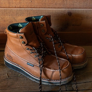 Waterproof Composite Toe Work Boots: Oil/Slip Resistant, Goodyear Welt