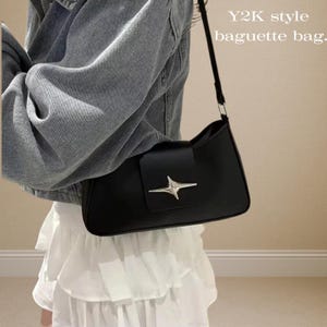 Y2k Style Baguette bag