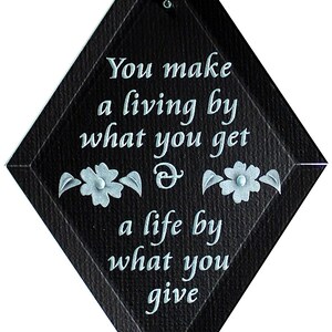 Carved Glass Make A Living Hanging Suncatcher