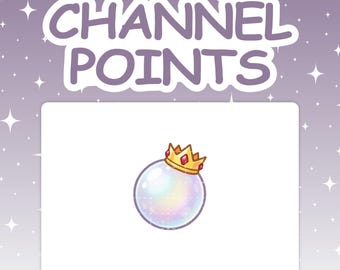 Channel Points | "Royal Pearls" Viewer Reward Icon for Twitch Streaming