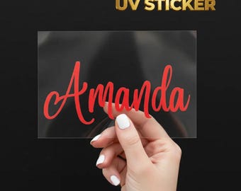 Personalized Name Vinyl Decals,Custom Name Laptop,Car,Wall Stickers ,Custom Car Decal,Personalized Car Sticker,Custom Car Window Sticker