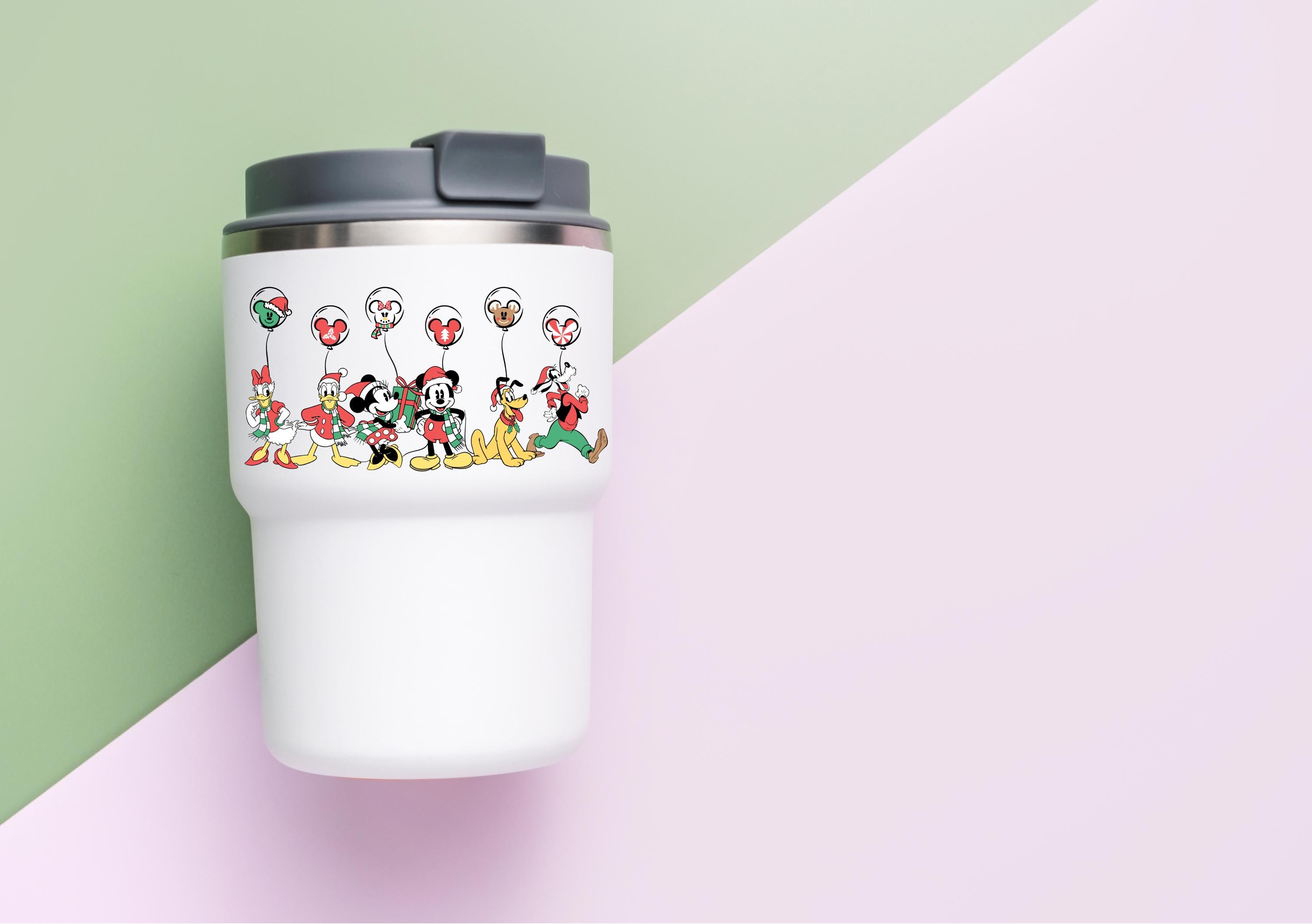 Mickey and Friend Car Decal, Disney Christmas Sticker, Bumper Window ...