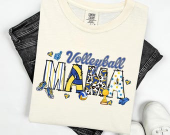Volleyball Mom Shirt,Game Day Volleyball Mama Shirt,Volleyball Lover Gift,Sports Mom ,Gift for Mom,Volleyball Team Shirt,Mothers Day Gift