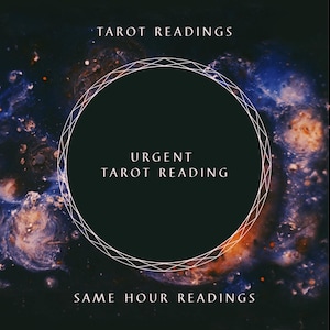 Urgent Tarot Reading, Tarot Reading, Same Hour Delivery, Immediate Guidance for Quick Decisions, Fast Psychic Insight, Clarity on Love
