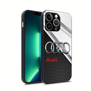 Coques Audi pour iPhone, Samsung Pixel, Huawei Xiaomi, impressions UV pour voitures, nombreuses coques en silicone, idée cadeau, logo pour téléphone portable Galaxy, emblème