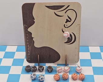 Sports Inspired Earrings – Quirky Earrings