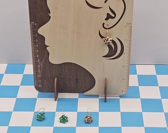 Quirky Bow Earrings – Handmade Hypoallergenic Jewelry