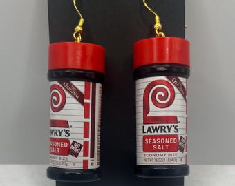 Mini Brands Seasoned Salt Earrings: Quirky Foodie Jewelry