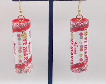 Mini Brands Swizzels Love Hearts Earrings - Accessories for Anyone Who Loves Fun Fashion