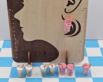 Mini Brands Jamba Juice Smoothie Earrings: Quirky Foodie Jewelry