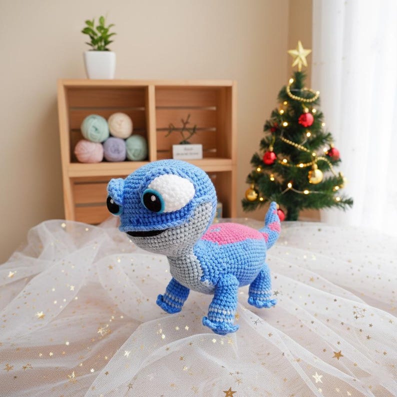 Disney Frost karaktärsset, Elsa Anna Olaf Kristoff Sven Amigurumi, Virkade dockor från Disney-filmen, Elsa födelsedagsdocka för barn, Prinsessamigurumi bild 9