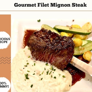 Gourmet Filet Mignon Steak Recipe, Filet Mignon with Red Wine Demi & Green Peppercorns, The Ultimate Filet Mignon Steak Recipe